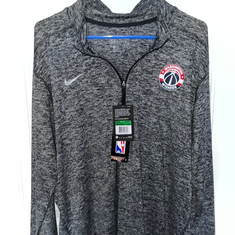 Washington Wizards quarter zip lightweight jacket